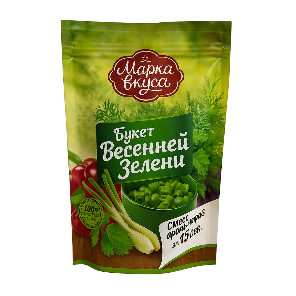Букет весенней зелени Марка Вкусов 50 гр