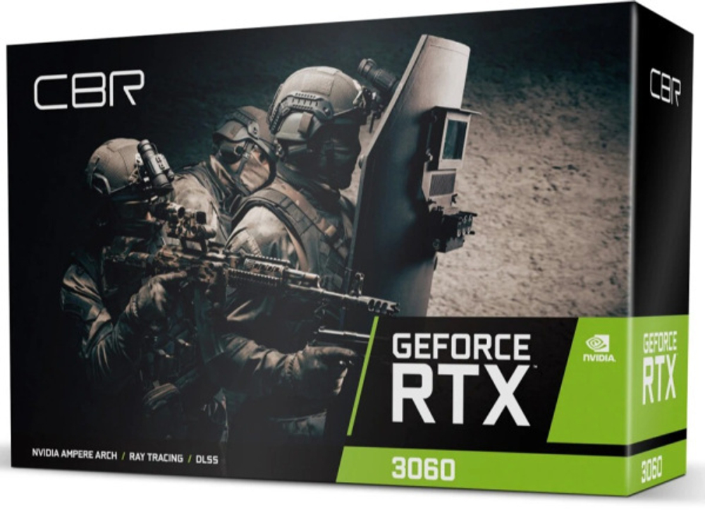 Видеокарта CBR GeForce RTX 3060 (VGA-STX3060-12G-RTL)