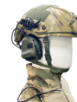 COMMUNICATION HEADSET V" тактические наушники для стрельбы/съемный микрофон (для крепления на шлем)
