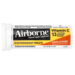 AirBorne, добавка для поддержки иммунной системы, со вкусом апельсина, 10 шипучих таблеток