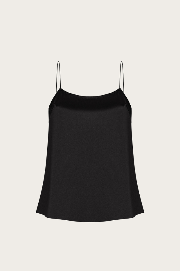 ТОП ИЗ ЧЕРНОГО ШЕЛКА