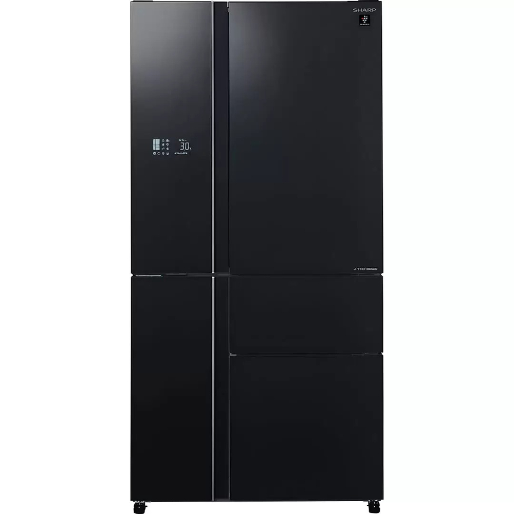 Холодильник Sharp SJ-WX99A-BK 5-ти дверный холодильник с многотемпературной камерой, автоматическим льдогенератором и диспенсером для охлаждения питьевой воды. Инверторный компрессор и уникальная технология очистки и ионизации воздуха Plasmacluster ION. М