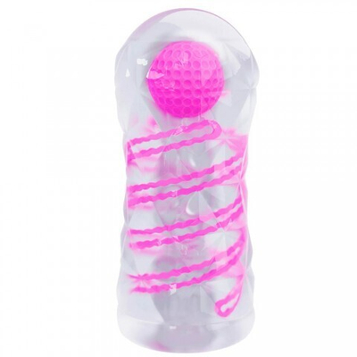 Мастурбатор от Pretty love с внутренним стимулятором в розовом цвете