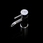 Смеситель для раковины Steinberg Серия 100 с керамическим картриджем, со сливным гарнитуром 1 1/4“, с гибкими шлангами 3/8“, хром 100 1000