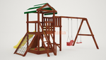 Детская площадка Савушка Мастер 2 (Махагон) 4 сезона