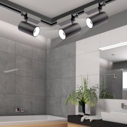 Трековый светильник трехфазный ЭРА SТR-30-36-40K-B40 светодиодный 40Вт 4000K черный