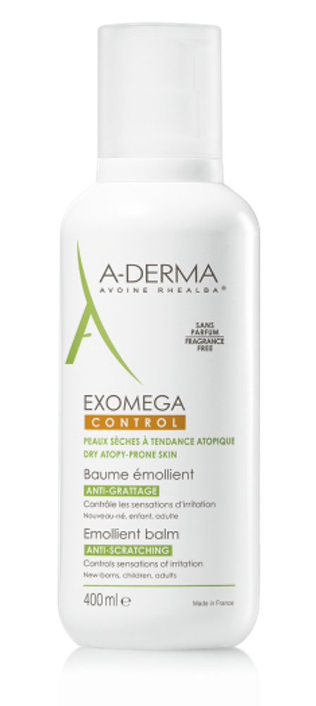 A-Derma Exomega control emollient balm 200ml смягчающий бальзам (цена уже со скидкой-10%)