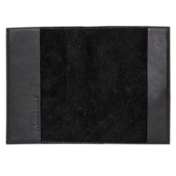 Обложка на паспорт «Геометрия». Цвет черный