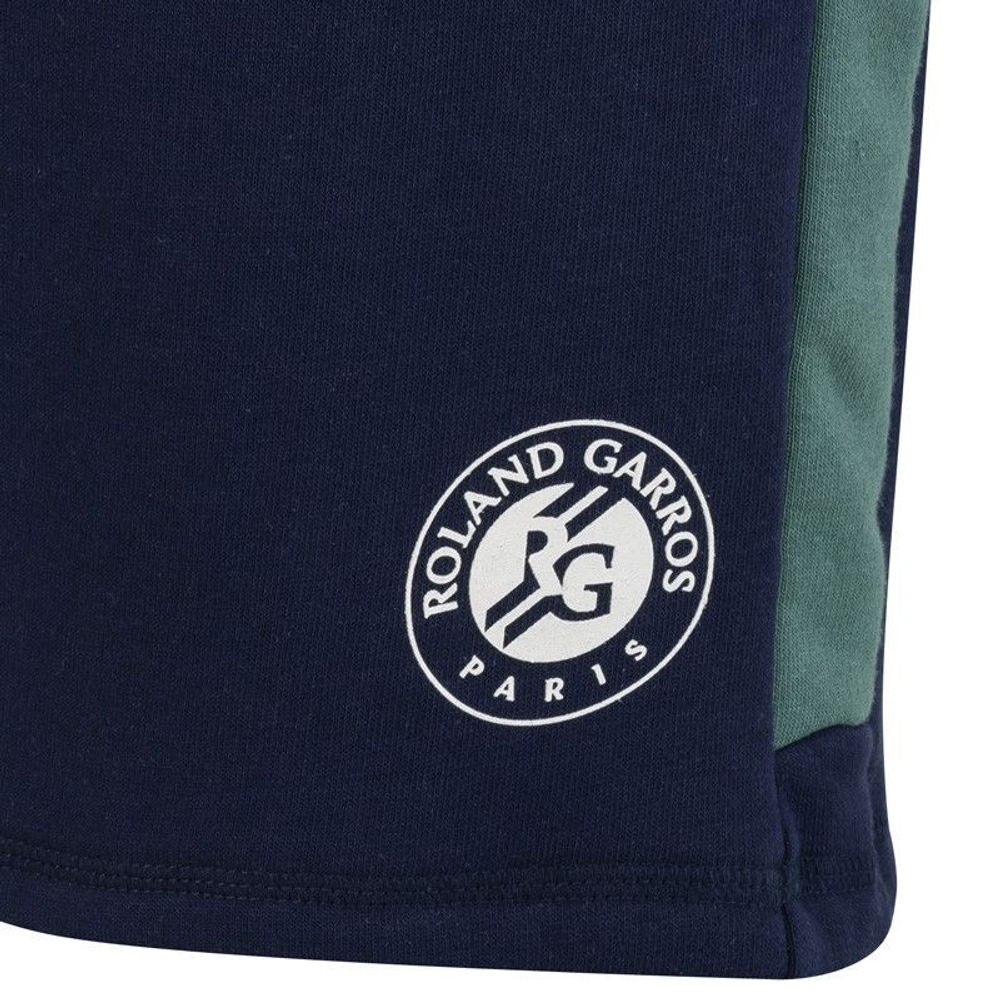 Детские теннисные шорты Roland Garros Kids Stripes Sweat - navy