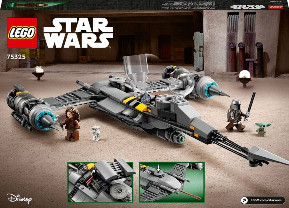 Конструктор LEGO Star Wars 75325 Звёздный истребитель Мандалорца N-1