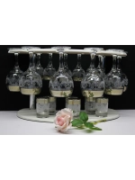 Барный набор 18 предметный с фужером