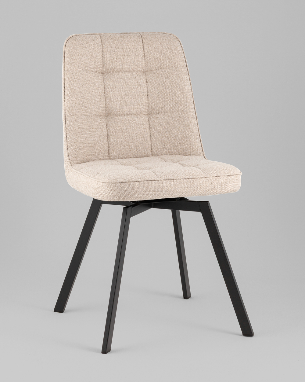 Стул Pleid вращающийся кремовый 2 шт.