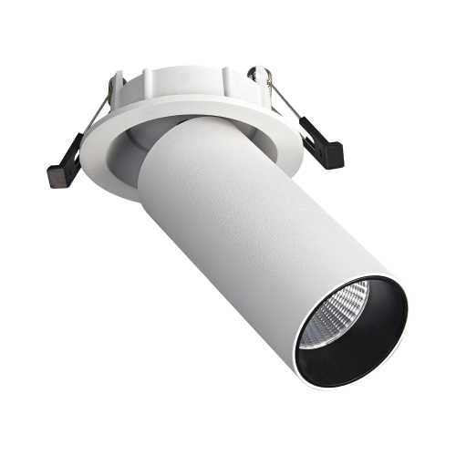 ST759.538.07 Св-к встр. Белый LED 1*7W 3000K 560Lm Ra&gt;90 60° IP20 D95xH156 220-240VV Встраиваемые светильники