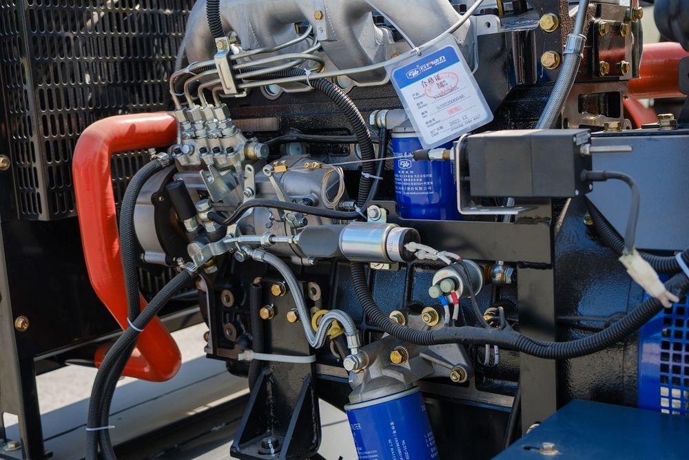 Дизельный генератор Vektor AD-30Y-T400 открытый - [ДГУ 30 кВт / Yunnei] трехфазный