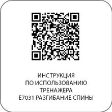 E7031JZ Разгибание спины. Стек 135 кг