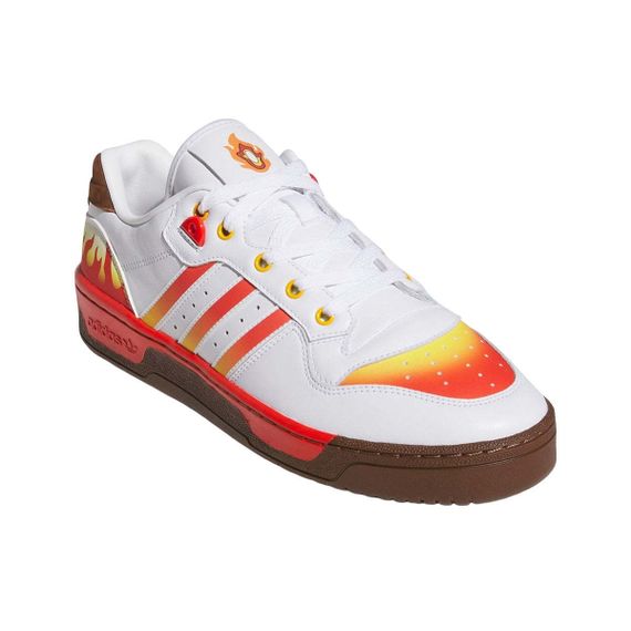 Кроссовки adidas originals Rivalry для скейтборда Низкие Белые и красные мужские