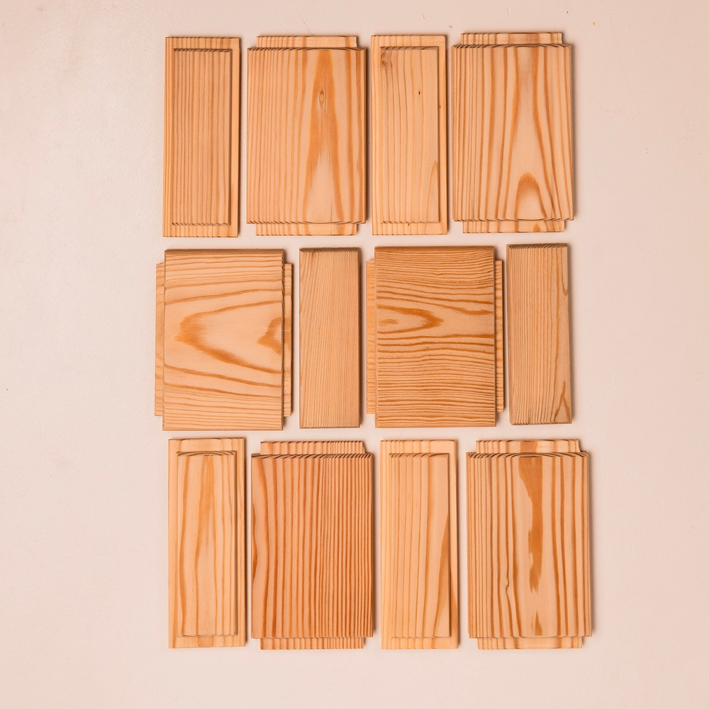 Cтеновые панели Wooden Wall Лиственница модель Дельта