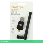 Wi-Fi адаптер Digma DWA-N300E