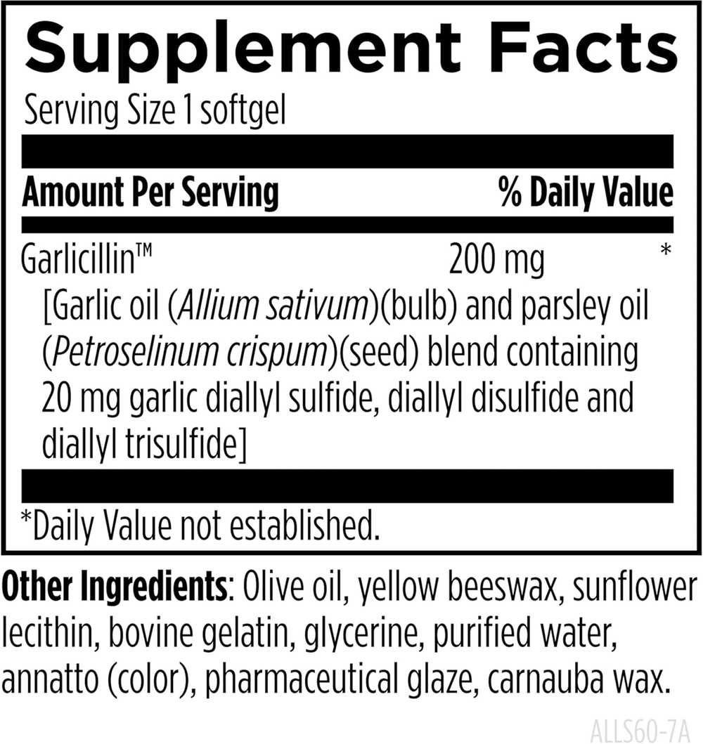 Designs For Health - Allicillin™ - 60 softgels