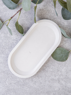 Декоративная подставка овал