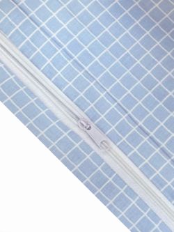 Наволочка 1шт сатин Milky Garden "Almeria (компаньон)" 70x70 см на молнии