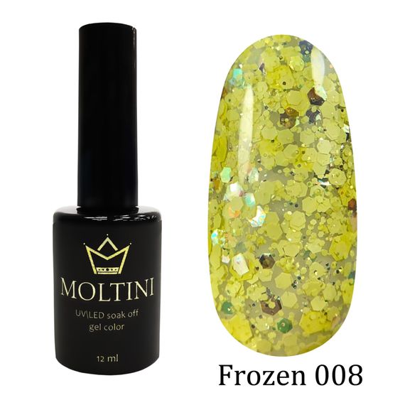 Гель-лак Moltini FROZEN 008, 12 ml