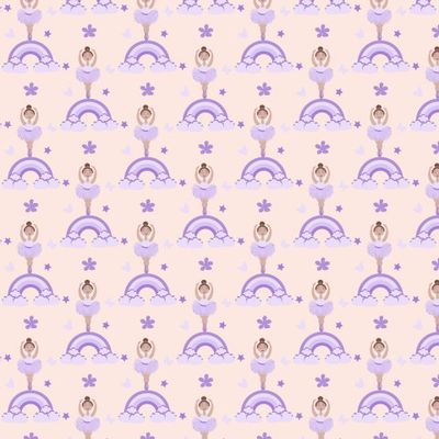 Маленькие балерины на радуге