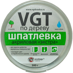 ШПАТЛЕВКА VGT ПО ДЕРЕВУ ЭКСТРА МАХАГОН 1КГ