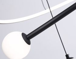 Ambrella Подвесной светодиодный светильник с пультом управления LineTech FL66303