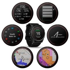 Garmin Tactix 7 Pro Black DLC Titanium — премиальные тактические часы