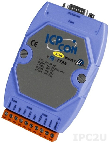 Контроллер ICP DAS I-7188/512 CR