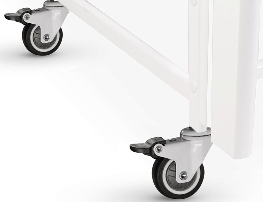 Детская кровать Woodix Classic Go маятник продольный WCG341 Белый