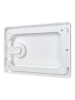 Люк ревизионный ЛТП накладной ручка-задвижка 150х100 пластик EVECS