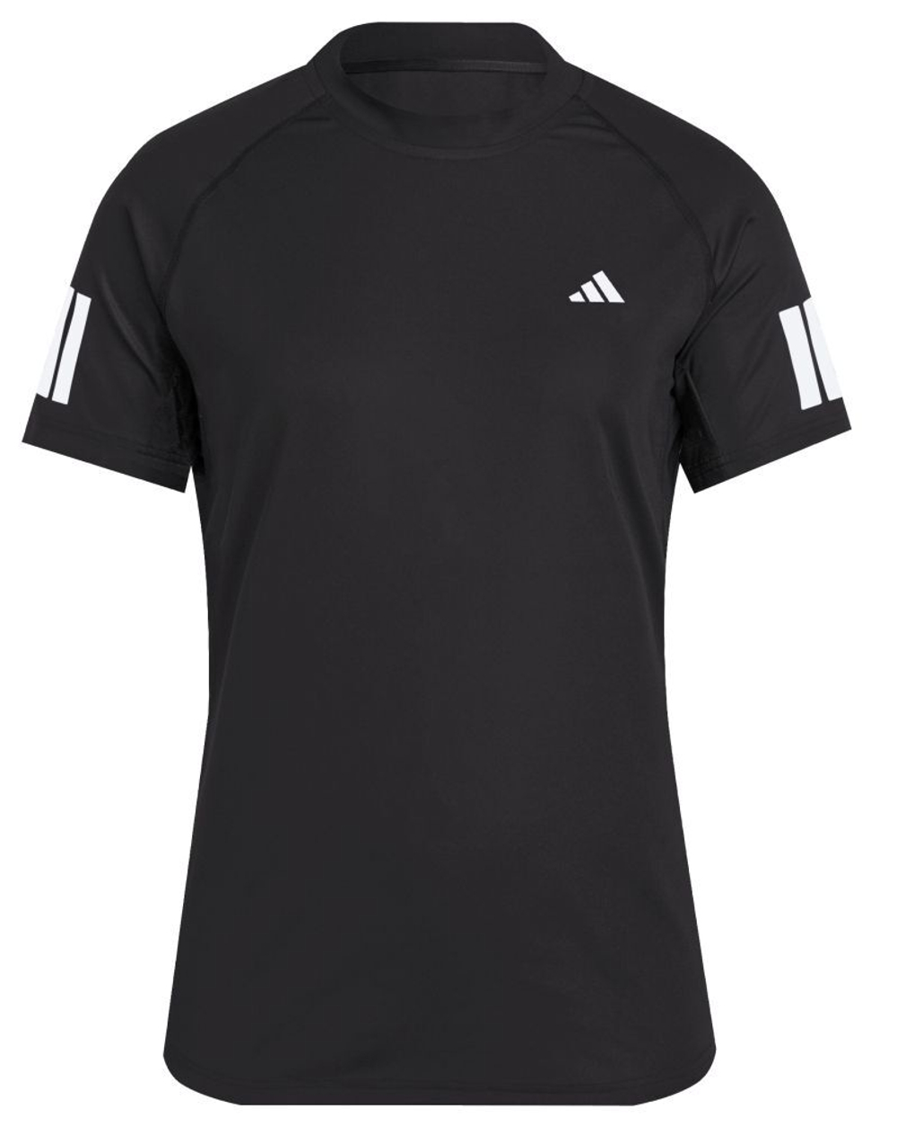 Женская теннисная футболка Adidas Club Tennis Climacool 3 Stripes