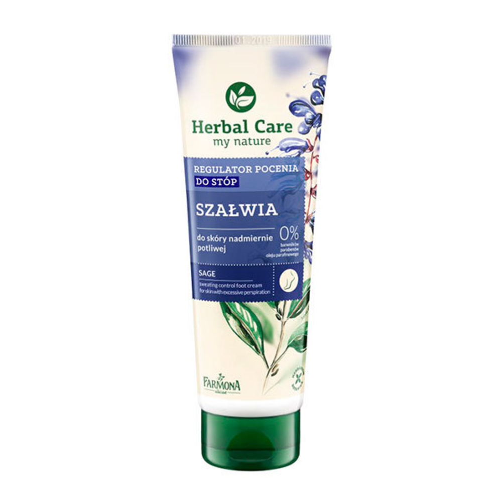 Крем для сухой кожи ног Льняное семя Farmona Herbal Care Cracked heel cream with flax seed extract 100мл