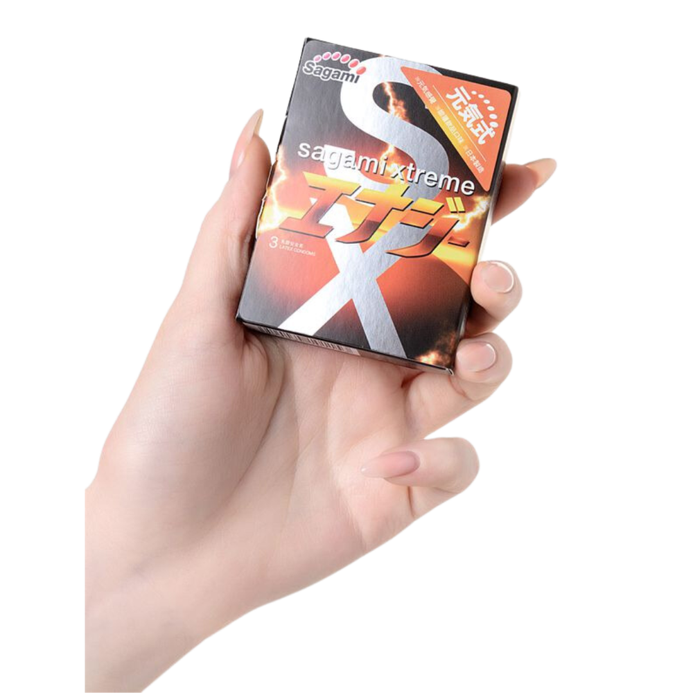 Sagami xtreme Energy – ультратонкие ароматизированные презервативы