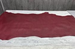 Roubax Bordo (1,2-1,4 мм) цв. Бордовый, натуральная кожа