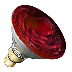 Лампа накаливания галогенная 80W R120 Е27 - цвет в ассортименте