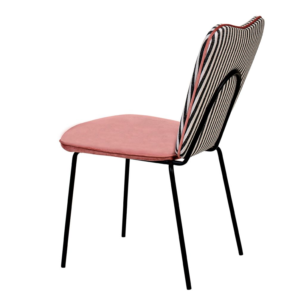 Стул Pompadour, велюр, пыльная роза