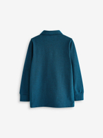 Поло с длинным рукавом для мальчика Next B06-646, Синий