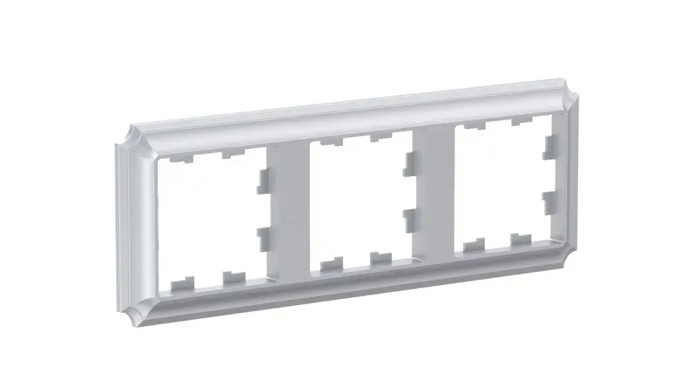 ATLASDESIGN ANTIQUE 3-постовая РАМКА, универсальная, АЛЮМИНИЙ