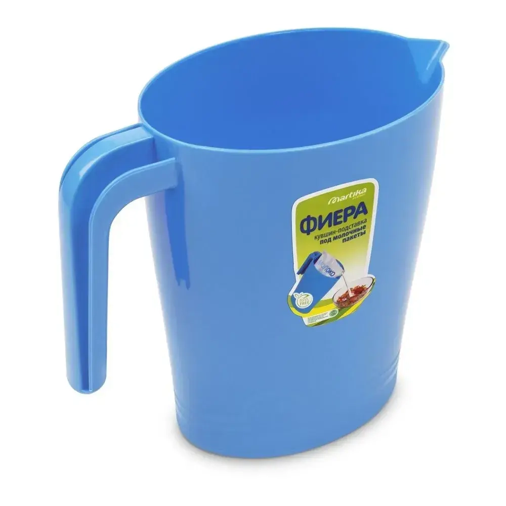 Кувшин-подставка под молочные пакеты Фиера 1,4л (комплект 27 шт)