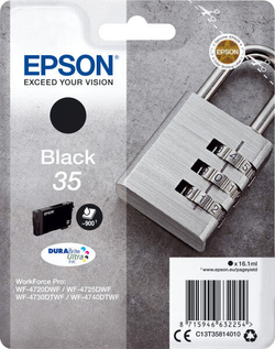 Epson Padlock C13T35814020 струйный картридж Подлинный Черный 1 шт
