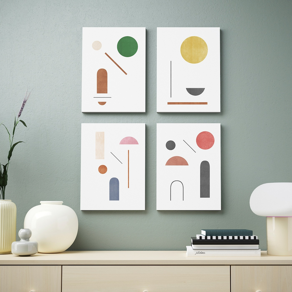 IKEA PJÄTTERYD  (ИКЕА ПЙÄТТЕРЙД)  -  Изображение, художественные формы, 28x38 см