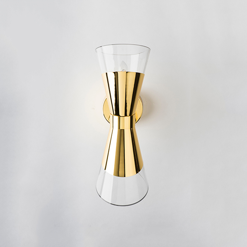 817622 Бра STRATO 2х40W E14 ЗОЛОТО