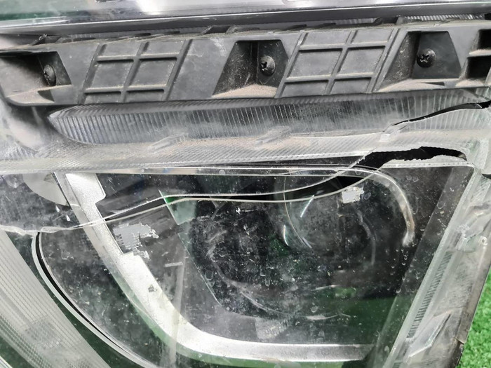 Битая Фара левая Hyundai Creta 2 (21-22) галоген