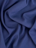 Креп, синий, стрейч COMO