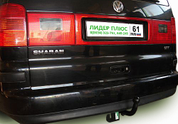 Фаркоп Лидер-Плюс для VOLKSWAGEN SHARAN (7M) 2000-2011 с электрикой и сертифкатом в комплекте арт.(V109-A)