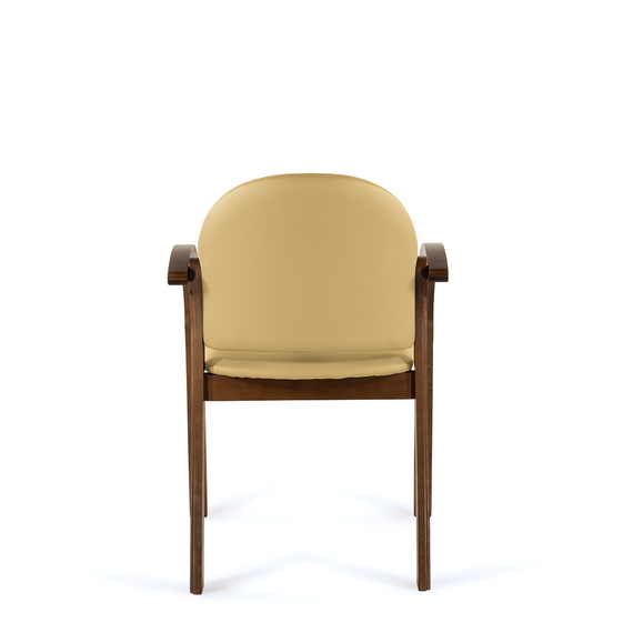 Стул Джуно D8 (темный орех) S-0426 (светло-коричневый)