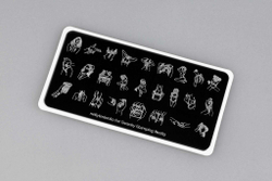 Авторский набор для стемпинга nellyteslenko for Swanky Stamping